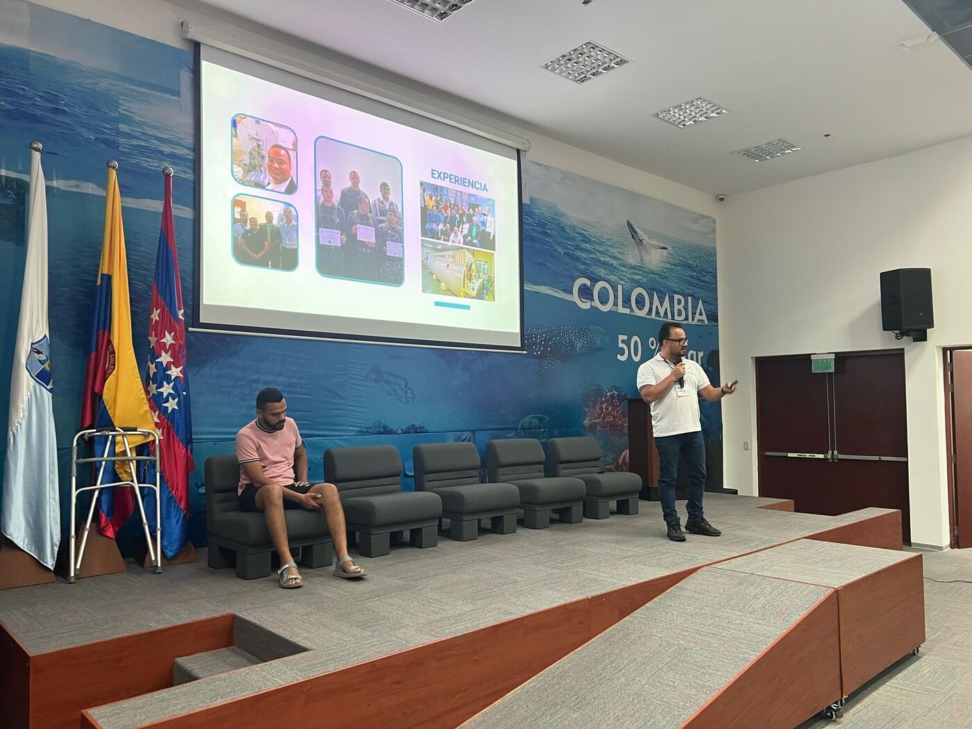 Congreso internacional de medicina hiperbárica y buceo con auditorio